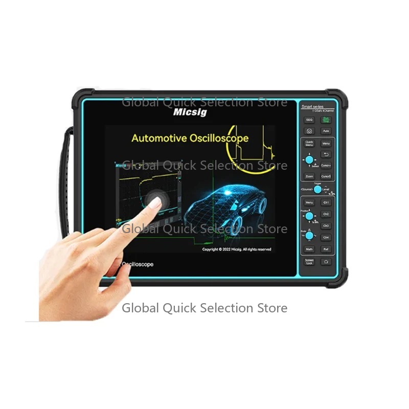 SATO1004 Micsig Automotive Tab - đánh giá và giá Handheld Tablet Oscilloscope Touchscreen 100Mhz