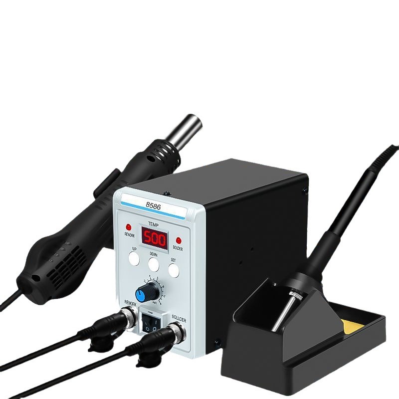 8586 2 in 1 Soldering Rework S - đánh giá và giá Smd Rework Station Hot Air Soldering 2 In 1